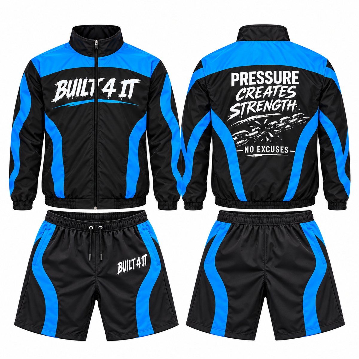 Built 4 It Windbreaker Set