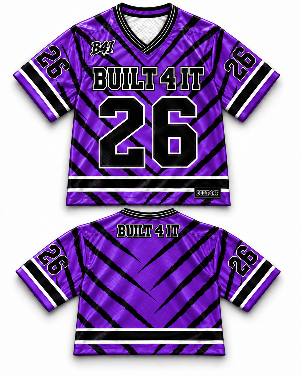 Built 4 It Lion Claw Mark Jersey | 3 colorways